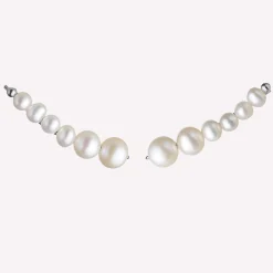 byBiehl® Danmark Perleøreringe|Sølvøreringe<Aura Earclimbers Large