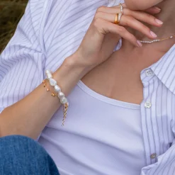 byBiehl® Danmark Perlearmbånd|Guldarmbånd<Aura Grande armbånd