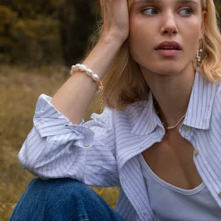 byBiehl® Danmark Perlearmbånd|Sølvarmbånd<Aura Grande armbånd