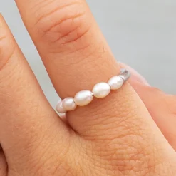 byBiehl® Danmark Perleringe|Sølvringe<Aura ring