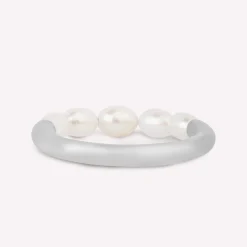 byBiehl® Danmark Perleringe|Sølvringe<Aura ring