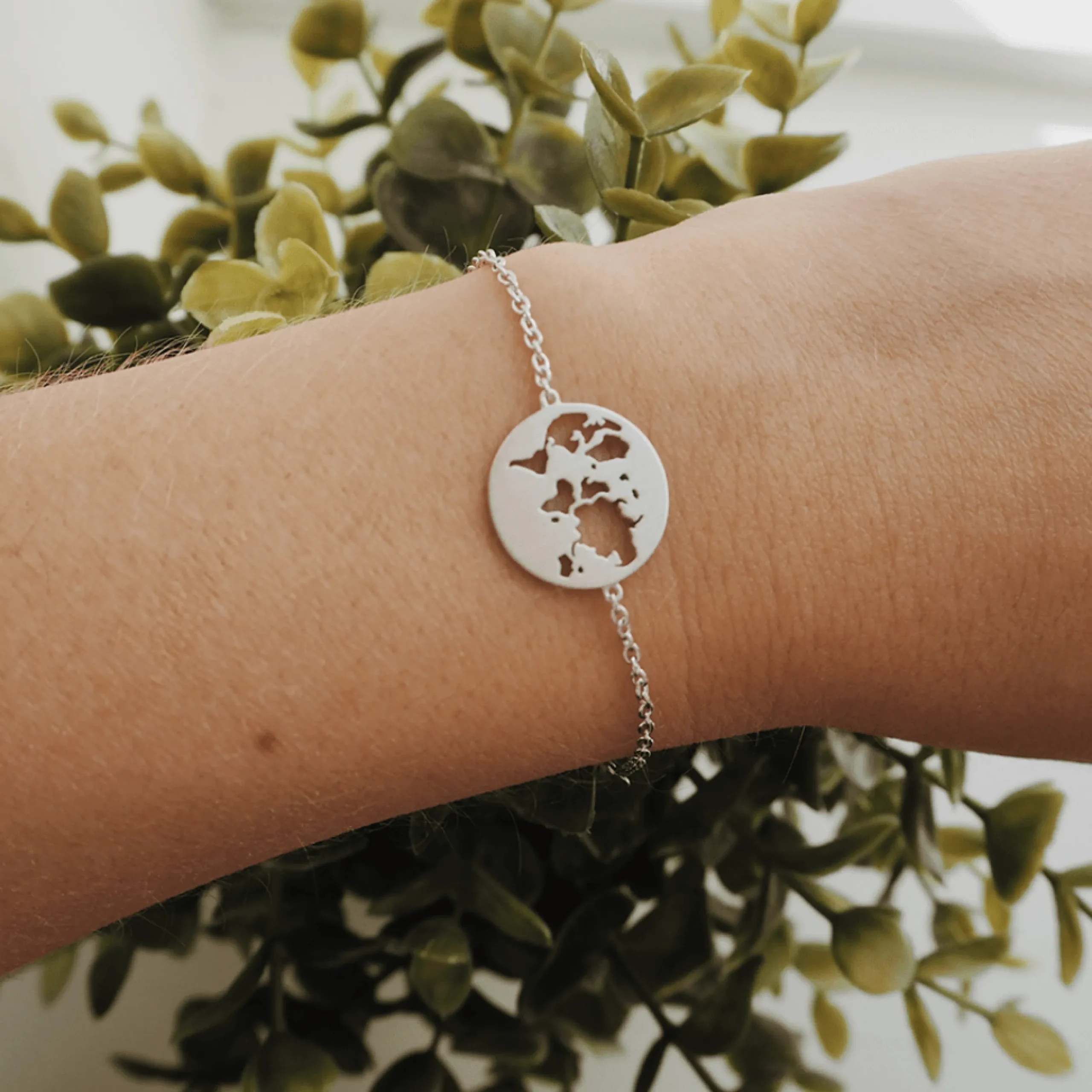 byBiehl® Danmark Sølvarmbånd<Beautiful World armbånd