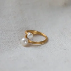 byBiehl® Danmark Perleringe|Guldringe<Coco ring