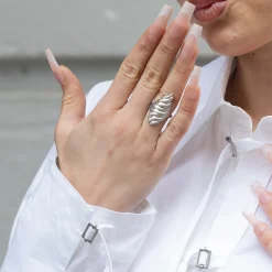 byBiehl® Danmark Sølvringe<Dunes Large ring
