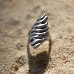 byBiehl® Danmark Sølvringe<Dunes Large ring
