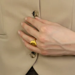 byBiehl® Danmark Guldringe<Dunes ring