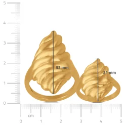byBiehl® Danmark Guldringe<Dunes ring