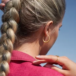 byBiehl® Danmark Guldøreringe|Hoops<Elisa Hoop