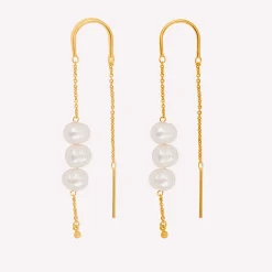 byBiehl® Danmark Perleøreringe|Guldøreringe<Emily String
