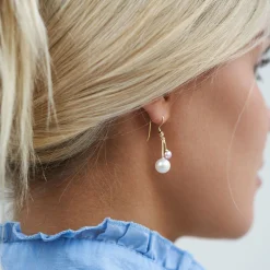 byBiehl® Danmark Perleøreringe|Guldøreringe<Fine Coco Cherry Øreringe