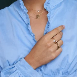 byBiehl® Danmark Perleringe|Guldringe<Fine Coco Ring
