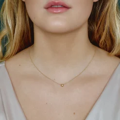 byBiehl® Danmark Diamanthalskæder|Guldhalskæder<Fine Iris Halskæde