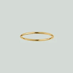byBiehl® Danmark Guldringe<Fine Plain Ring