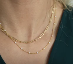 byBiehl® Danmark Perlehalskæder|Guldhalskæder<Fine Scarlett halskæde
