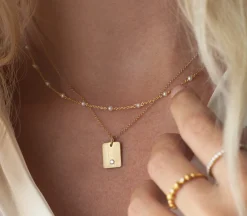 byBiehl® Danmark Perlehalskæder|Guldhalskæder<Fine Scarlett halskæde
