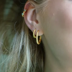 byBiehl® Danmark Guldøreringe|Hoops<Fine Seashell Hoops