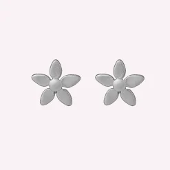 byBiehl® Danmark Sølvøreringe|Ørestikker<Forget-me-not ørestikker