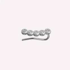 byBiehl® Danmark Sølvøreringe<Gloria Earclimbers