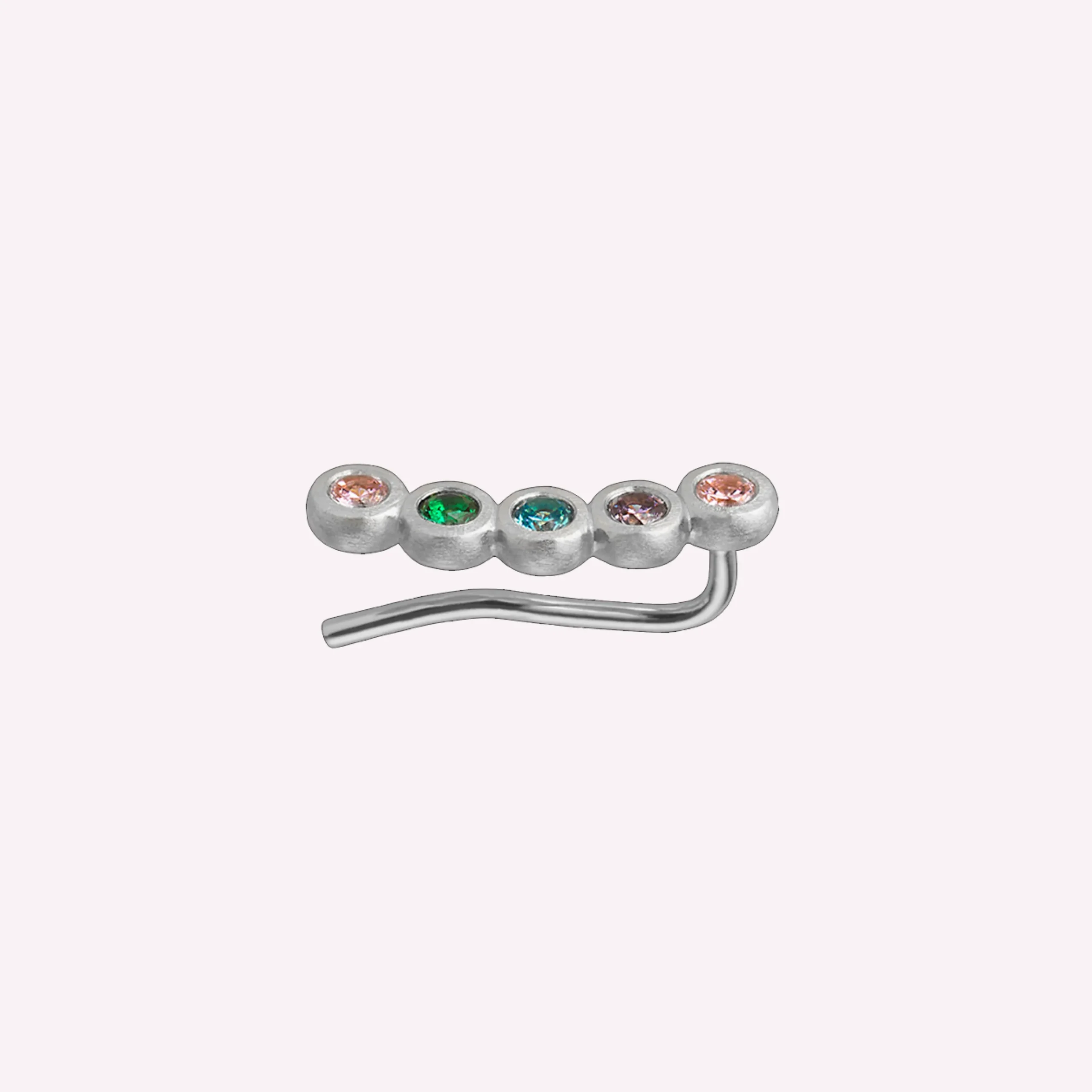 byBiehl® Danmark Sølvøreringe<Gloria Earclimbers Colors