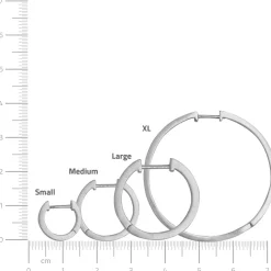 byBiehl® Danmark Sølvøreringe|Hoops<Grace Hoop Large