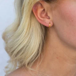 byBiehl® Danmark Guldøreringe|Hoops<Grace Hoop Small