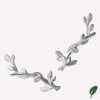 byBiehl® Danmark Sølvøreringe<Jungle Ivy ørestik