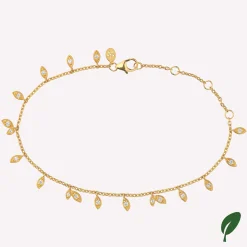 byBiehl® Danmark Guldarmbånd<Jungle Vine Sparkle armbånd