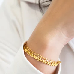 byBiehl® Danmark Kædearmbånd|Guldarmbånd<Link armbånd