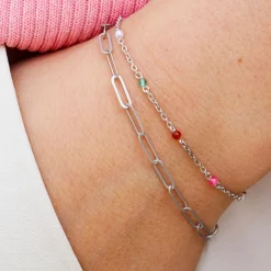 byBiehl® Danmark Kædearmbånd|Sølvarmbånd<Link armbånd