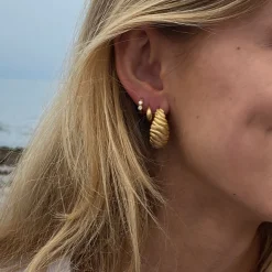 byBiehl® Danmark Guldøreringe<Lucy Hoop
