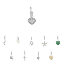 byBiehl® Danmark Charms<Mini Sparkle Heart Charm