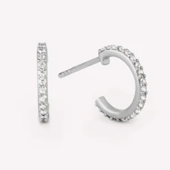 byBiehl® Danmark Sølvøreringe|Hoops<Mini Sparkle Hoop