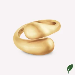 byBiehl® Danmark Guldringe<Ocean Flow Duo ring