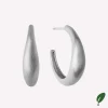 byBiehl® Danmark Sølvøreringe|Hoops<Ocean Flow Hoop 21 mm