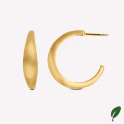 byBiehl® Danmark Guldøreringe<Ocean Flow Hoops Large