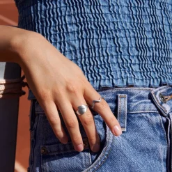 byBiehl® Danmark Sølvringe<Olive ring
