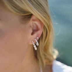 byBiehl® Danmark Perleøreringe|Guldøreringe<Pearl ørestikker