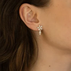 byBiehl® Danmark Perleøreringe|Sølvøreringe<Pearl Signature Earhanger Short