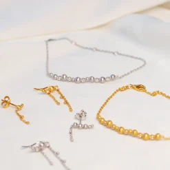 byBiehl® Danmark Guldarmbånd<Pebbles armbånd