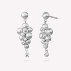 byBiehl® Danmark Sølvøreringe<Pebbles Earhangers