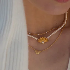 byBiehl® Danmark Perlehalskæder|Guldhalskæder<Poppy halskæde