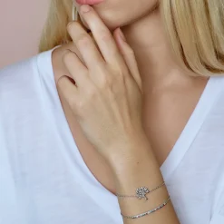 byBiehl® Danmark Sølvarmbånd<Rainbow Sparkle armbånd