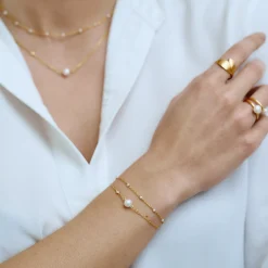 byBiehl® Danmark Perlearmbånd|Guldarmbånd<Scarlett armbånd
