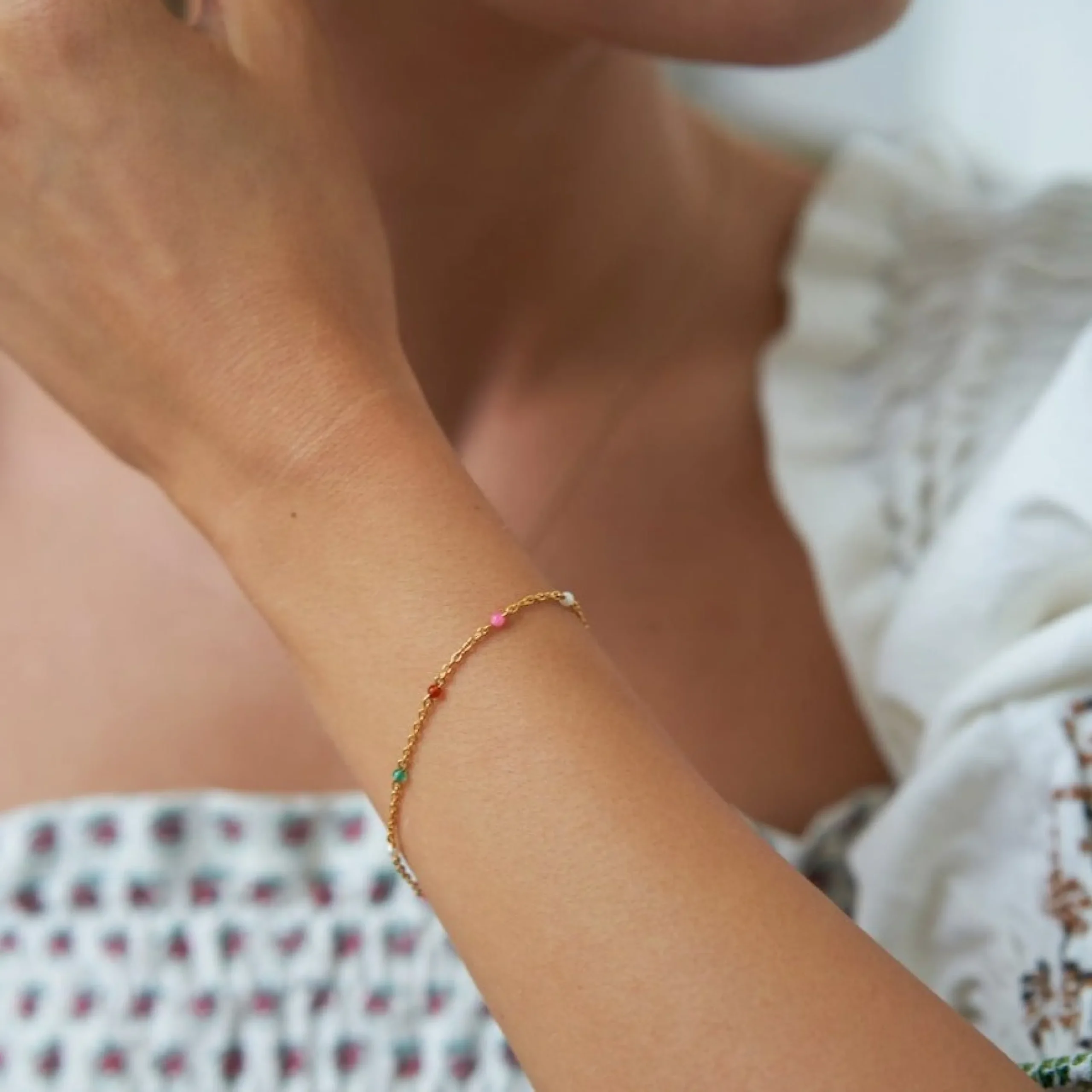 byBiehl® Danmark Perlearmbånd|Guldarmbånd<Scarlett Colors armbånd