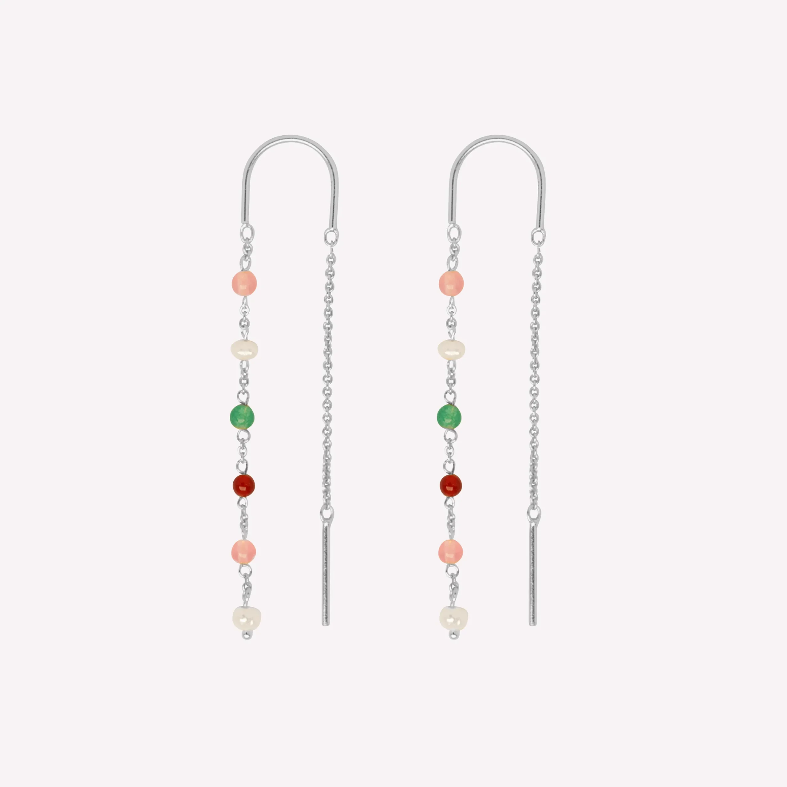 byBiehl® Danmark Perleøreringe|Sølvøreringe<Scarlett Earhangers Colors