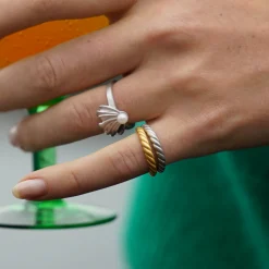 byBiehl® Danmark Sølvringe<Seashell Band