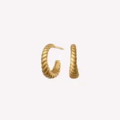 byBiehl® Danmark Guldøreringe|Hoops<Seashell Hoops
