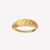 byBiehl® Danmark Guldringe<Seashell ring