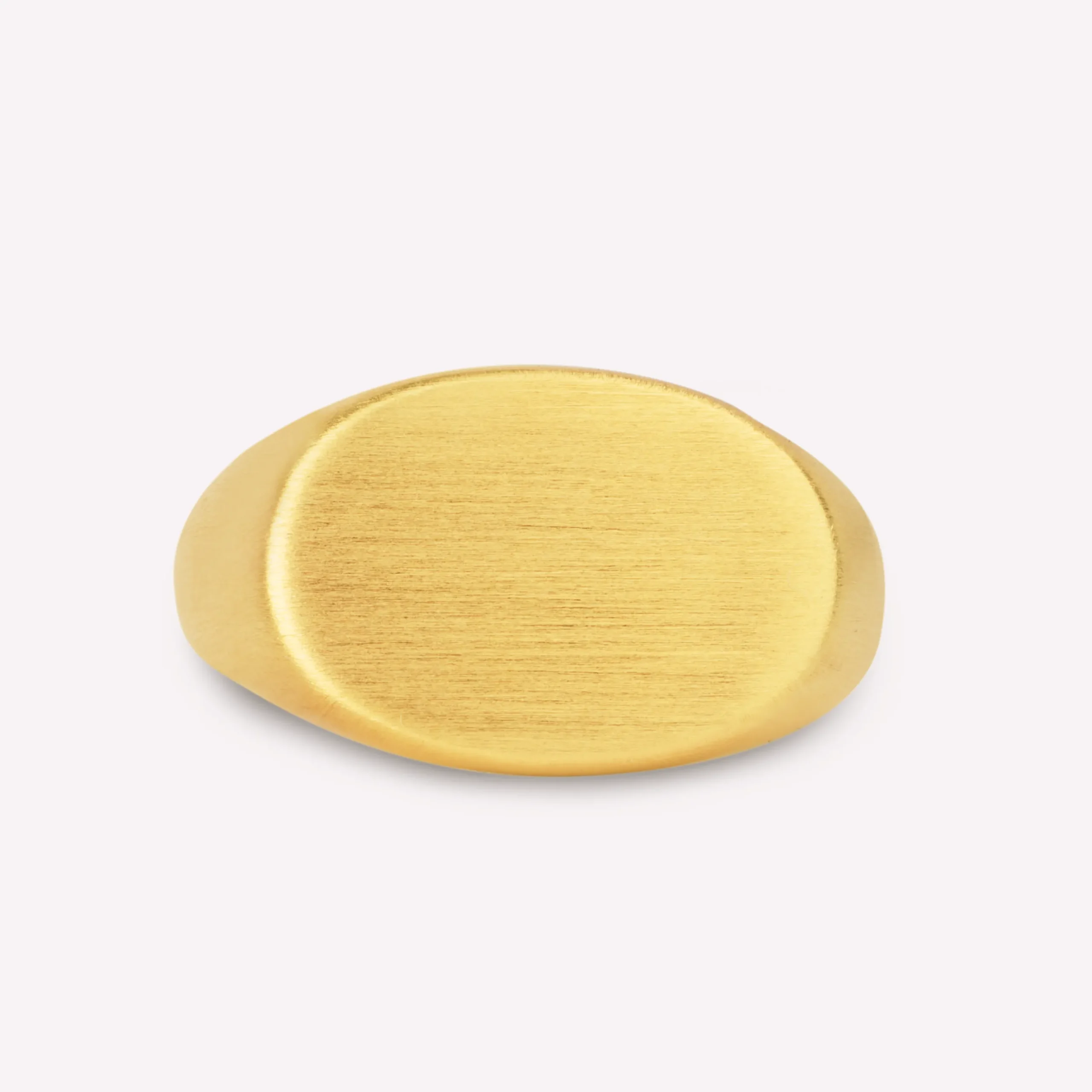 byBiehl® Danmark Guldringe<Signet Oval ring