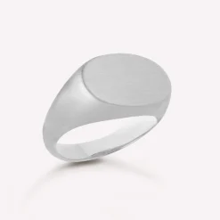 byBiehl® Danmark Sølvringe<Signet Oval ring